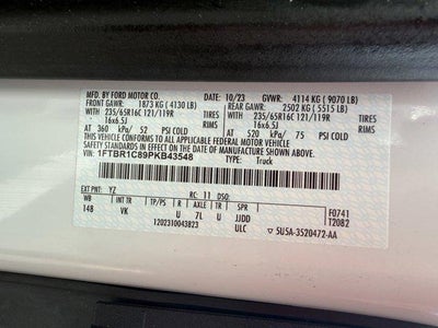 2023 Ford Transit Cargo Van Base