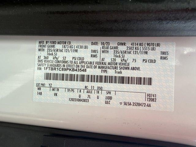 2023 Ford Transit Cargo Van Base