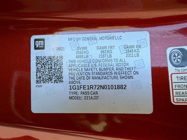 2022 Chevrolet Camaro 1SS