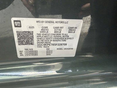 2025 Chevrolet Silverado 2500 HD LTZ