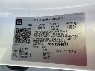 2022 GMC Canyon AT4 - Leather