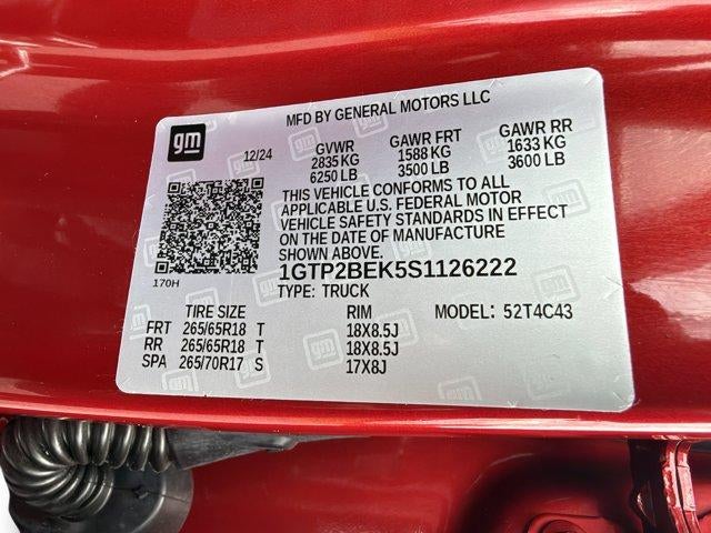2025 GMC Canyon Elevation