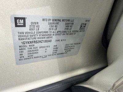 2017 Cadillac XT5 Platinum AWD