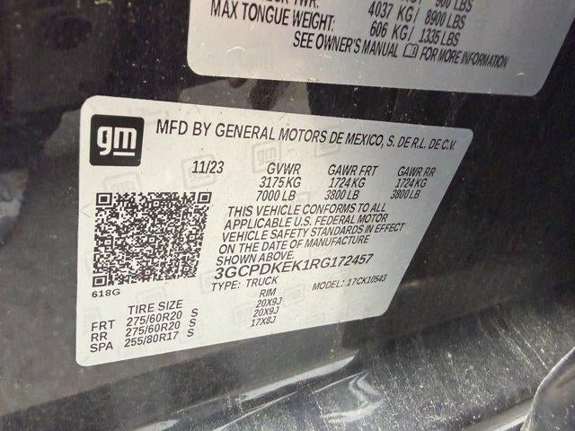 2024 Chevrolet Silverado 1500 LT (2FL)