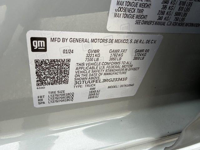 2024 GMC Sierra 1500 AT4X