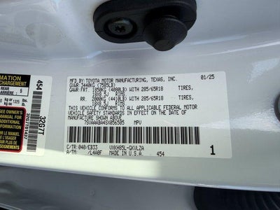 2025 Toyota Sequoia SR5