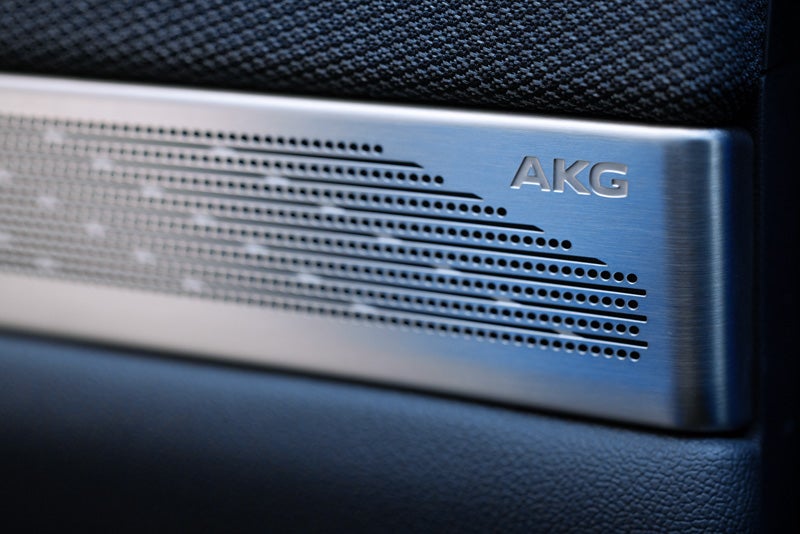 Close-up View of the AKG Studio Audio Speaker | Durand Cadillac in Leominster MA